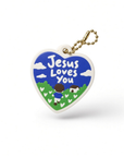Jesus Loves You Keychains