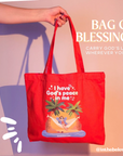 Bag of Blessings: Bible verse tote bags