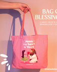Bag of Blessings: Bible verse tote bags