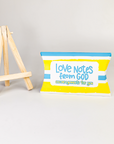 Daily Dose of God's Love LITE: Love Notes from God and easel set