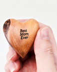 Worthy of Love Gift Box: A Mother's Day Special - Wooden heart from Holy Land gift set