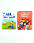 (SET A) Beloved Stickers from Love Notes from God Kids Edition