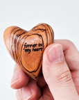 Worthy of Love Gift Box: A Mother's Day Special - Wooden heart from Holy Land gift set