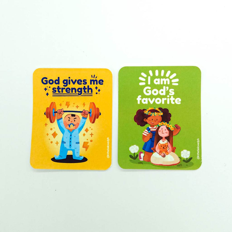 (SET C) Beloved Stickers from Love Notes from God Kids Edition