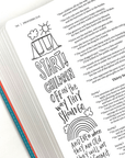 NIV, Beautiful Word Coloring Bible for Girls, Leathersoft over Board, Teal