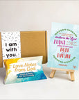 Daily Dose of God's Love Words of Peace: Love Notes from God, post card & easel set