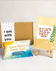 Daily Dose of God's Love Words of Peace: Love Notes from God, post card & easel set