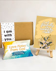Daily Dose of God's Love Words of Peace: Love Notes from God, post card & easel set