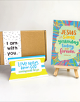 Daily Dose of God's Love Encouragement: Love Notes from God, post card & easel set