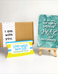 Daily Dose of God's Love Encouragement: Love Notes from God, post card & easel set