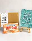 Daily Dose of God's Love What God Thinks of You: Love Notes from God, post card & easel set