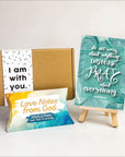 Daily Dose of God's Love Words of Peace: Love Notes from God, post card & easel set