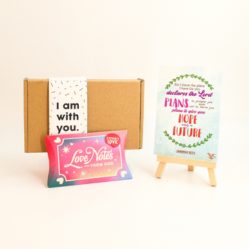 Daily Dose of God's Love Father's Love: Love Notes from God, post card & easel set