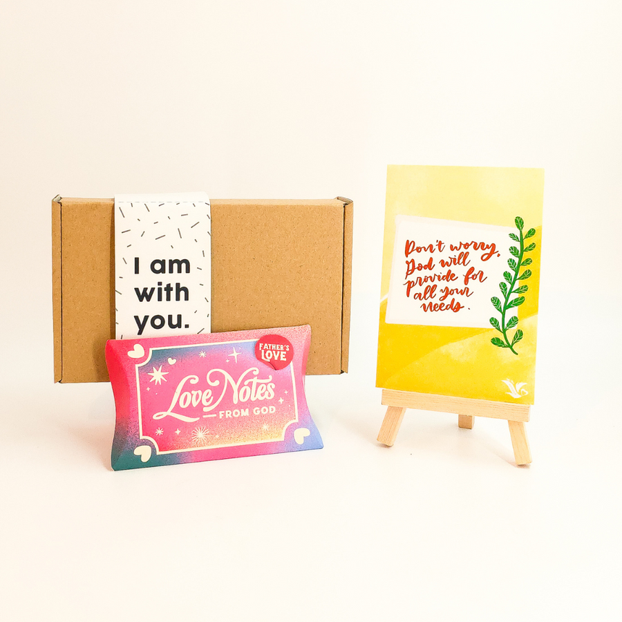 Daily Dose of God's Love Father's Love: Love Notes from God, post card & easel set