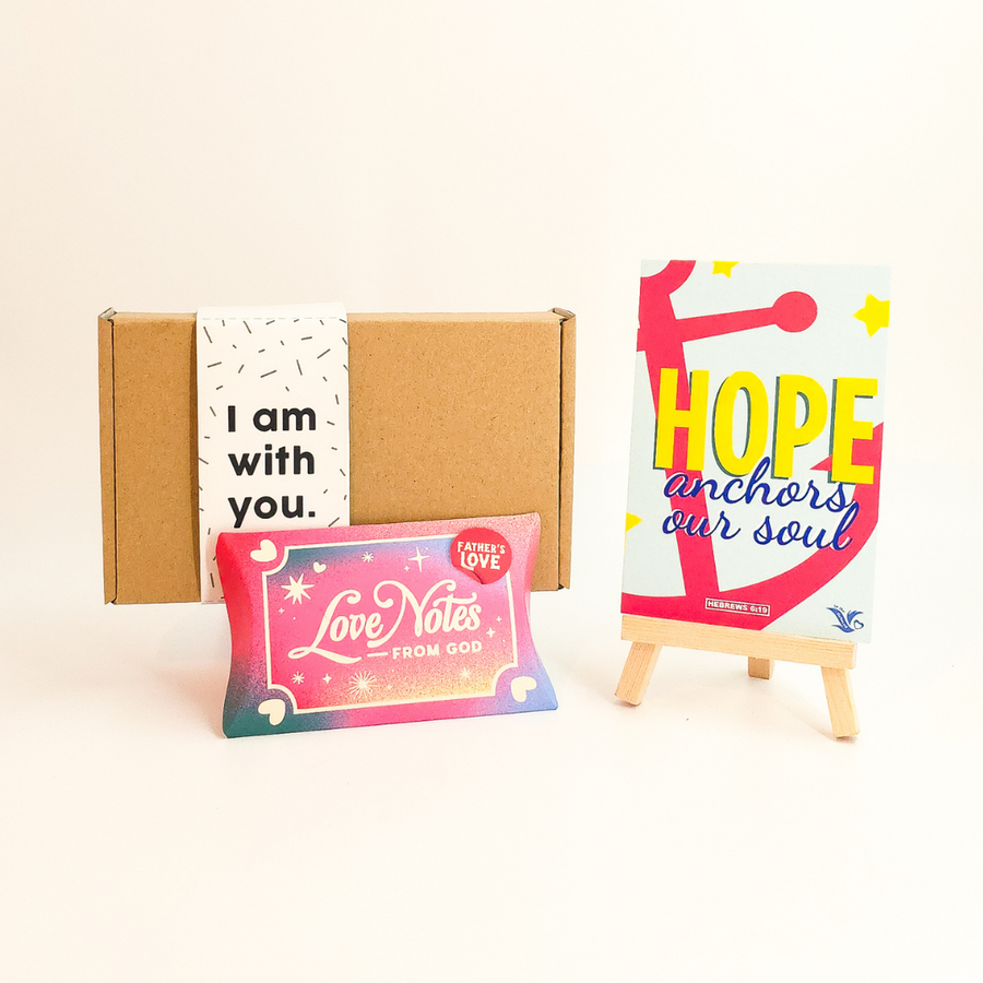 Daily Dose of God's Love Father's Love: Love Notes from God, post card & easel set