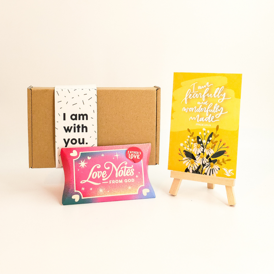 Daily Dose of God's Love Father's Love: Love Notes from God, post card & easel set