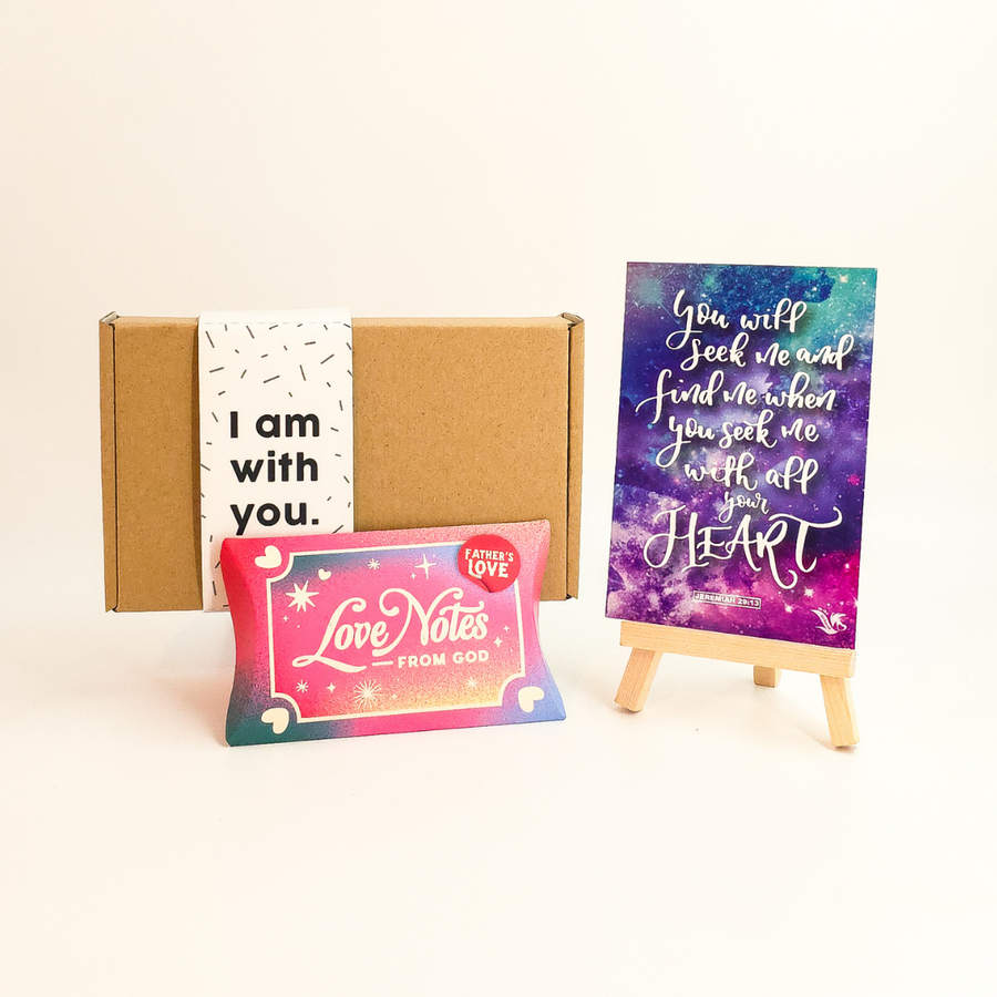 Daily Dose of God's Love Father's Love: Love Notes from God, post card & easel set