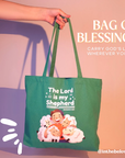 Bag of Blessings: Bible verse tote bags