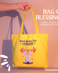 Bag of Blessings: Bible verse tote bags