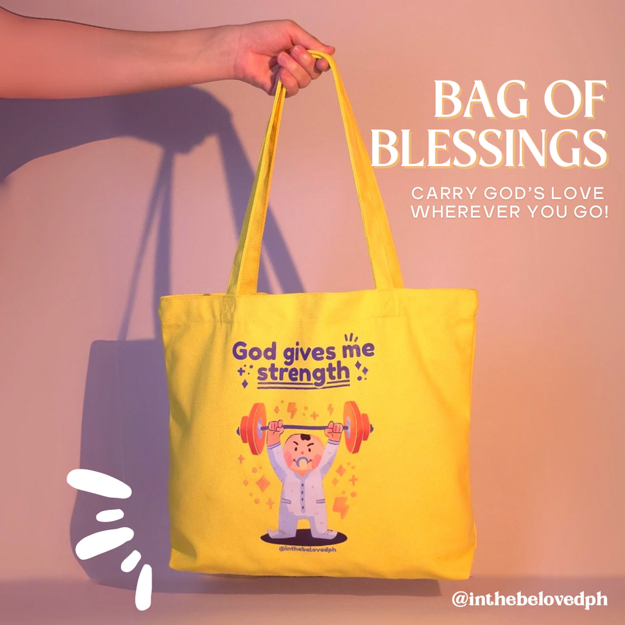 Bag of Blessings: Bible verse tote bags