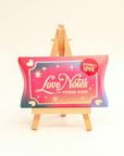 Daily Dose of God's Love LITE: Love Notes from God and easel set