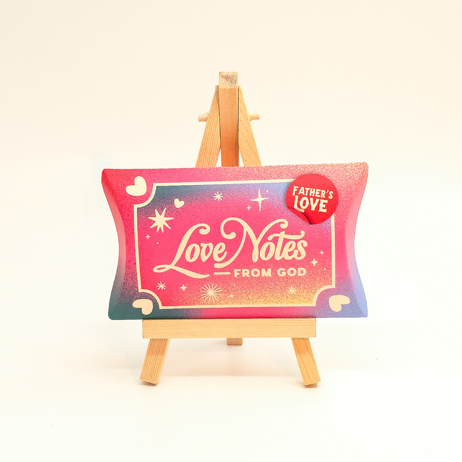 Daily Dose of God's Love LITE: Love Notes from God and easel set