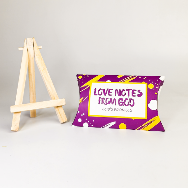 Daily Dose of God's Love LITE: Love Notes from God and easel set