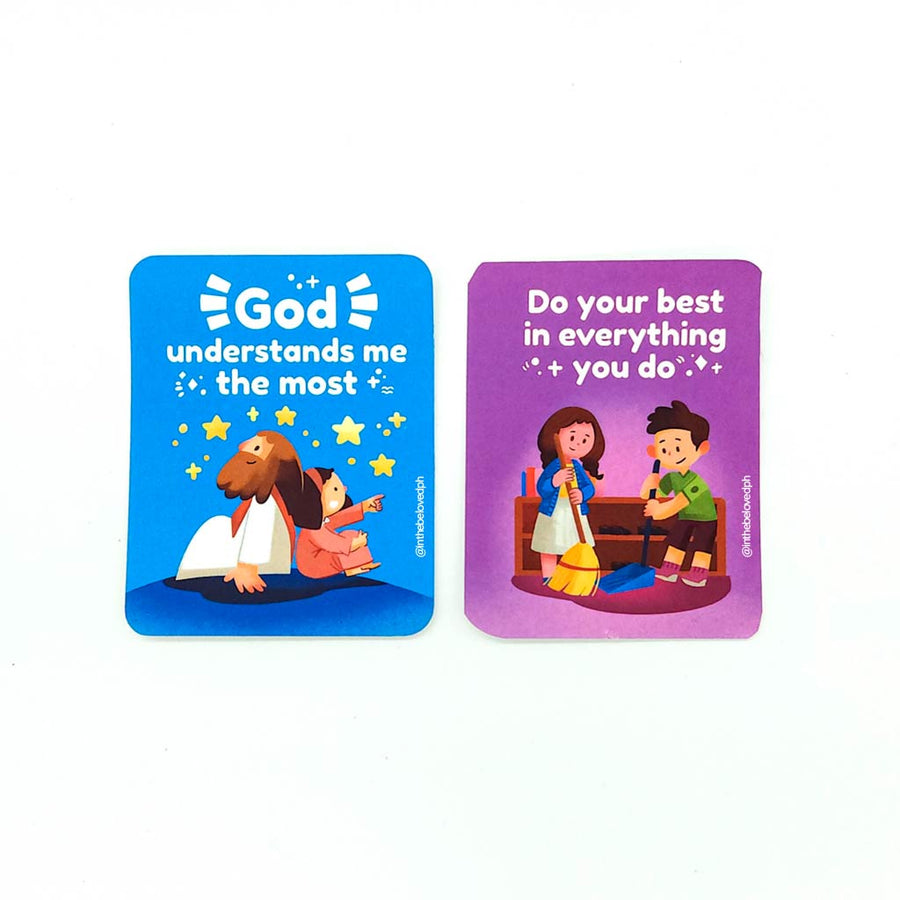 (SET B) Beloved Stickers from Love Notes from God Kids Edition