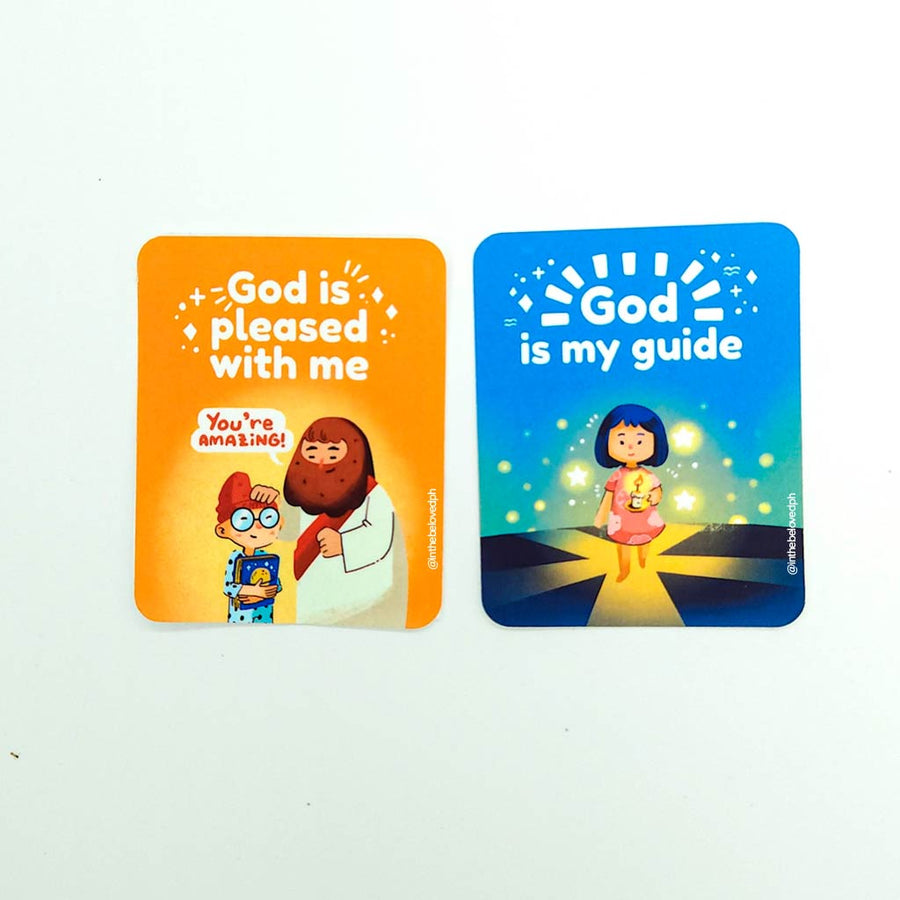 (SET C) Beloved Stickers from Love Notes from God Kids Edition