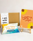 Daily Dose of God's Love Words of Peace: Love Notes from God, post card & easel set