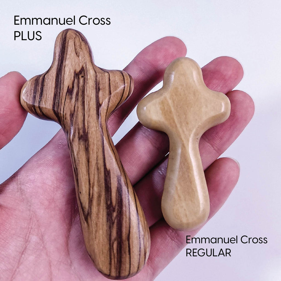 Emmanuel Holding Cross (regular)