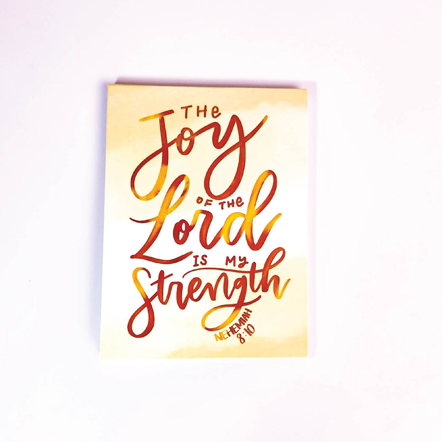 The Joy of the Lord is My Strength Little Notepad