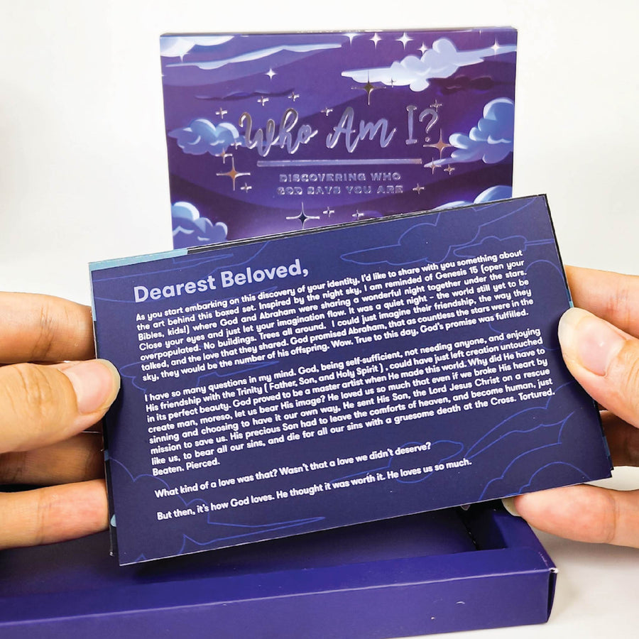 Who Am I? Devotional Cards - Discovering Who Got Says You Are
