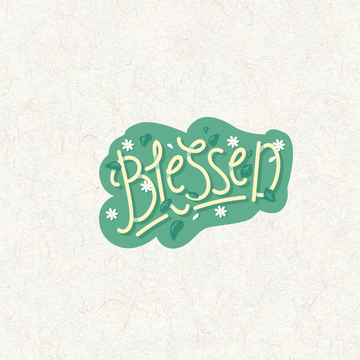 Blessed Decal Sticker