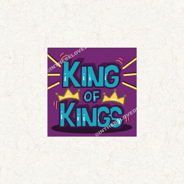 King of Kings Decal Sticker