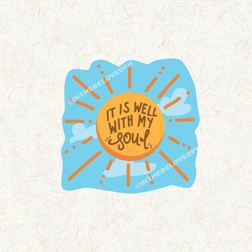 It Is Well With My Soul Decal Sticker
