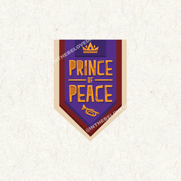 Prince of Peace Decal Sticker