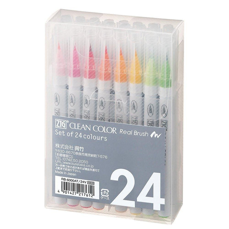 Kuretake Zig Clean Color (24 colors) – In The Beloved