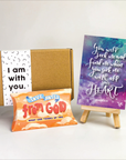 Daily Dose of God's Love What God Thinks of You: Love Notes from God, post card & easel set